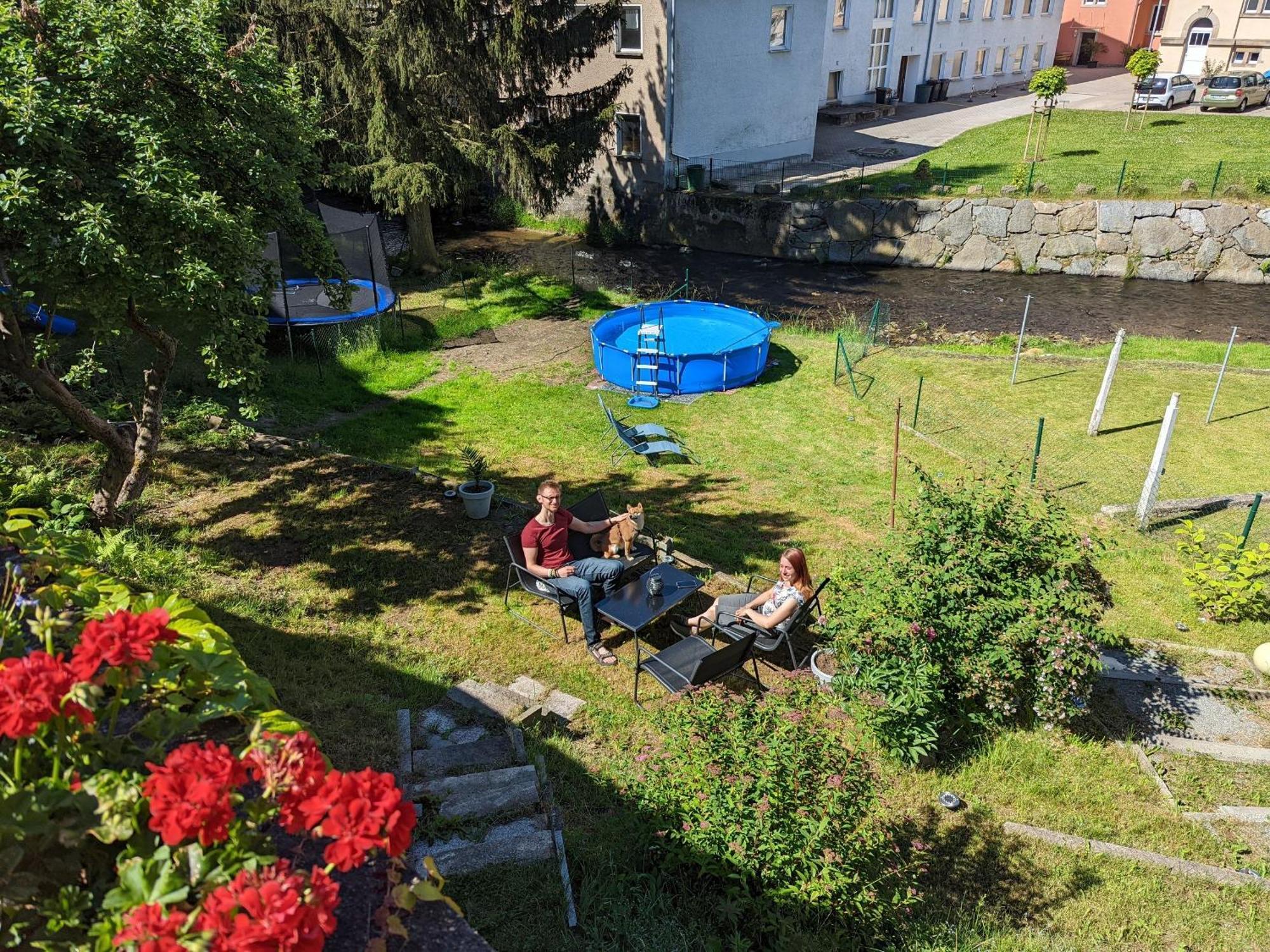 F1 - Urlaubsmagie - Helle Wohnung Mit Sauna & Pool & Whirlpool Sebnitz Kültér fotó